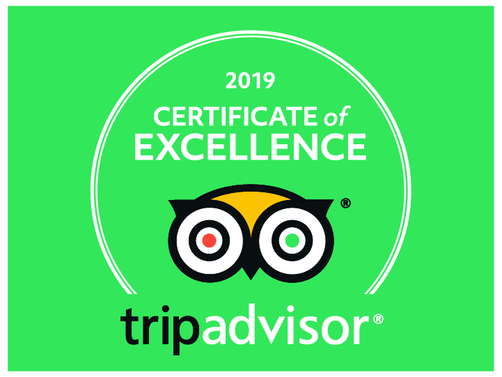 TripAdvisor Certificate of Excellence